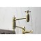 Kingston Brass Deck Mount Pot Filler, Polished Brass KS3702AX - alternate 5
